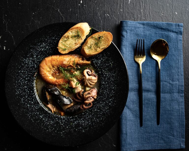 ​Prancūziška žuvienė bouillabaisse