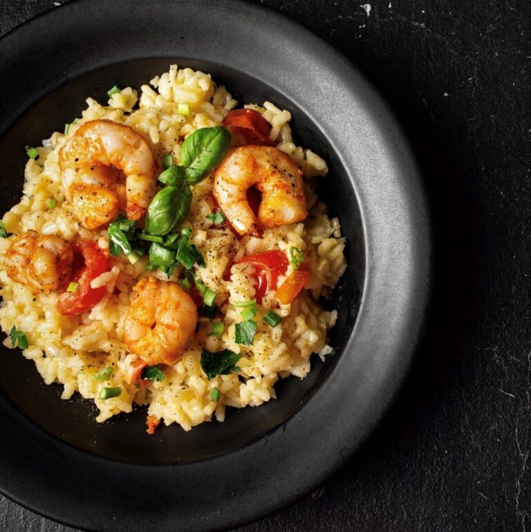 Rizoto su krevetėmis