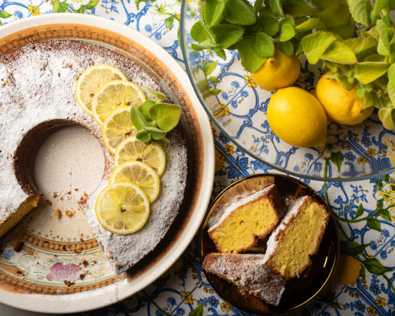 Citrininis alyvuogių aliejaus keksas