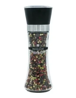 Penkių rūšių pipirai malūnėlyje 80g.