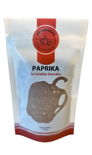 Prieskonių mišinys su paprika ir šviežiu česnaku