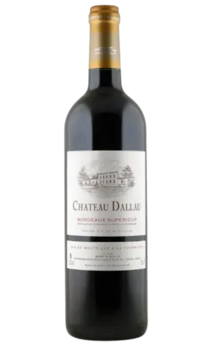 Raudonas vynas Château Dallau Bordeaux Supérieur