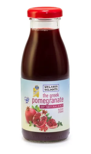 Natūralios granatų sultys 250 ml