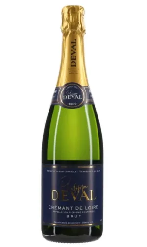 Putojantis vynas Deval Crèmant