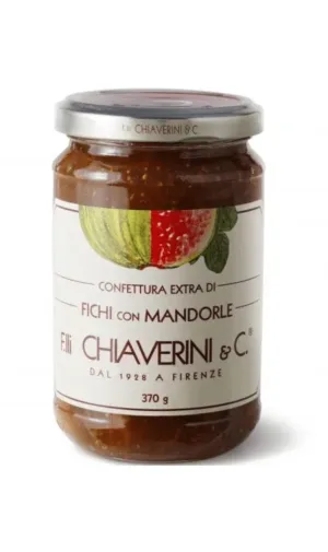 Figų džemas su migdolais 370 g.