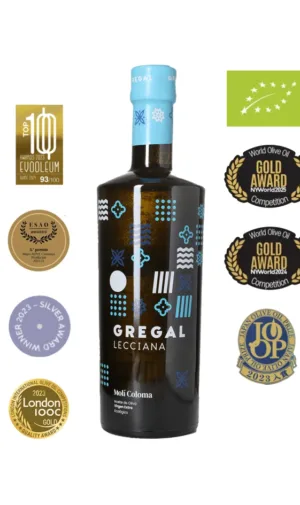 Ekologiškas alyvuogių Aliejus Gregal Extra Virgin 500ml