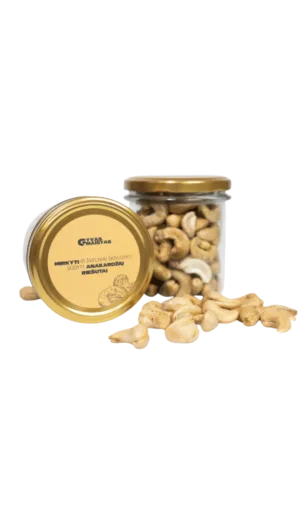 Švelniai skrudinti sūdyti anakardžiai