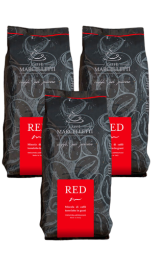 Kava pupelėmis Marcelletti Red 3kg