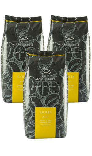Kava pupelėmis Marcelletti Gold 3 kg