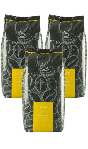 Kava pupelėmis Marcelletti Gold 3 kg